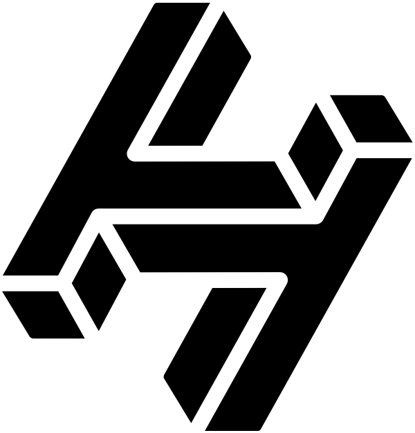 Handshake Monogram Black