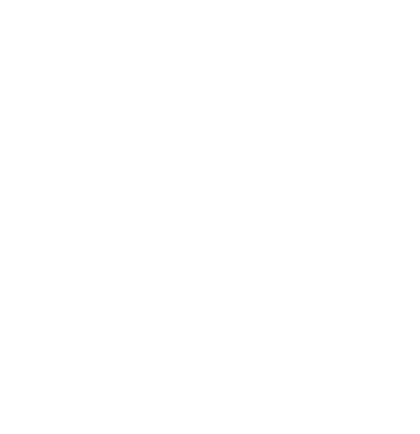 Handshake Monogram Outlined White